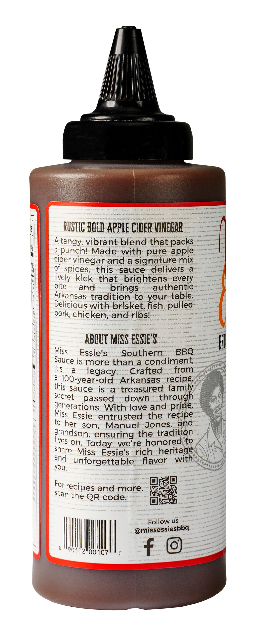 Miss Essie's Apple Cider Vinegar BBQ Sauce 4 Pack