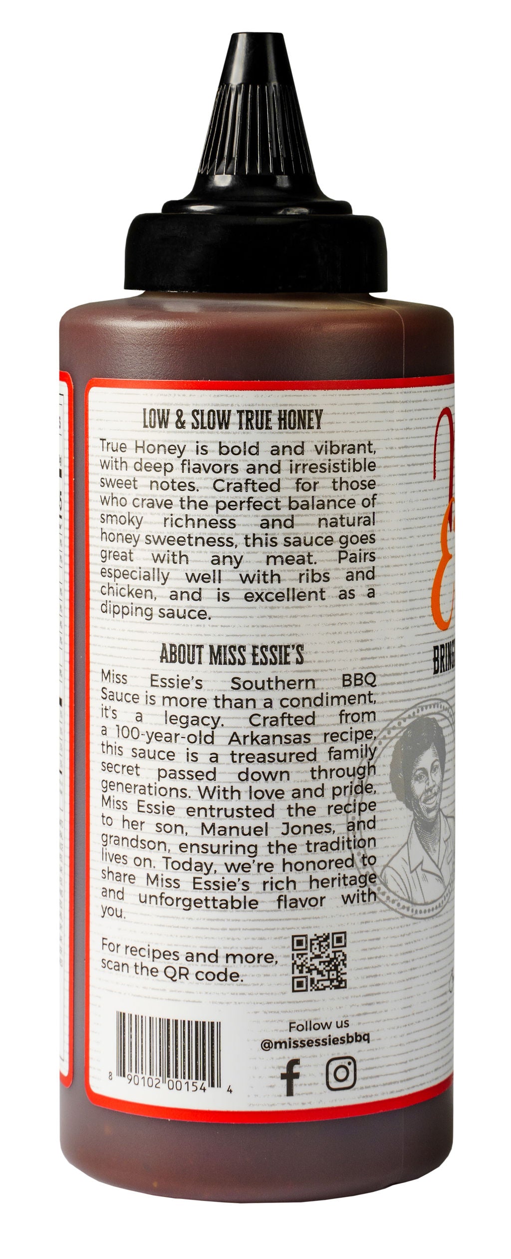 Miss Essie's True Honey BBQ Sauce 2 Pack