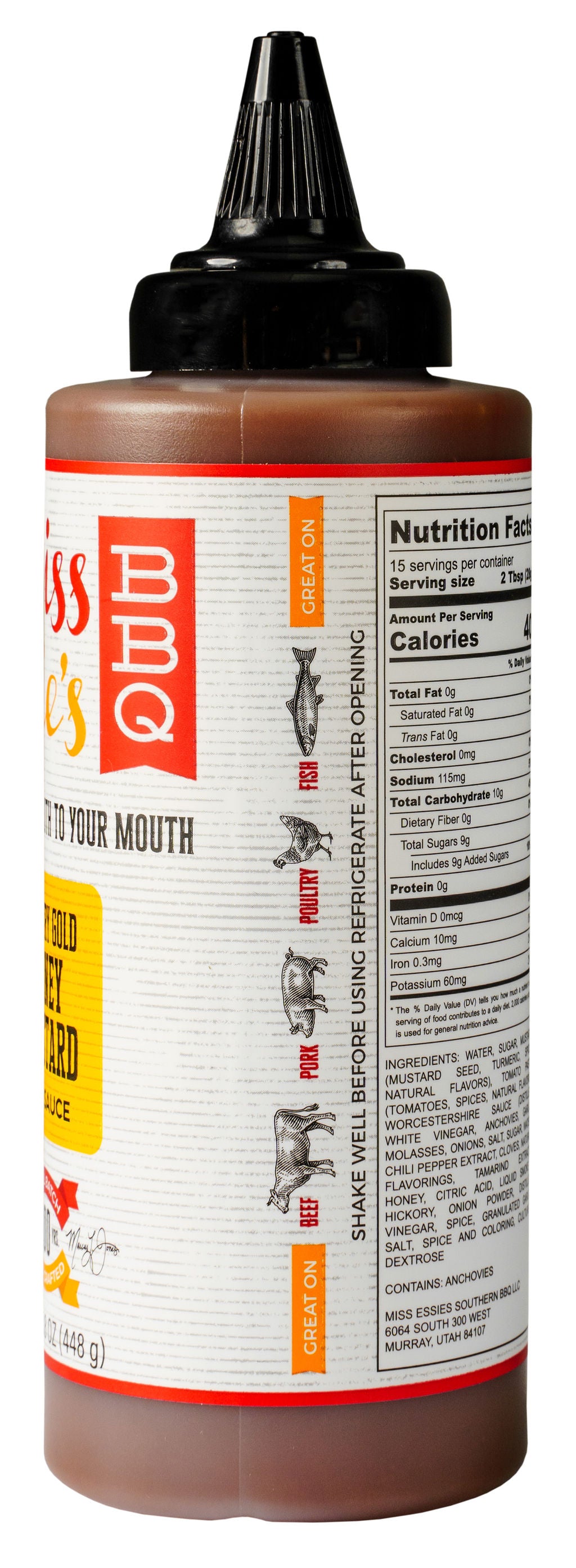 Miss Essie's Southern Style Honey Mustard BBQ Sauce