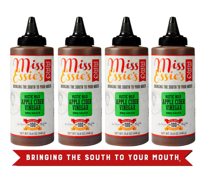 Miss Essie's Apple Cider Vinegar BBQ Sauce 4 Pack