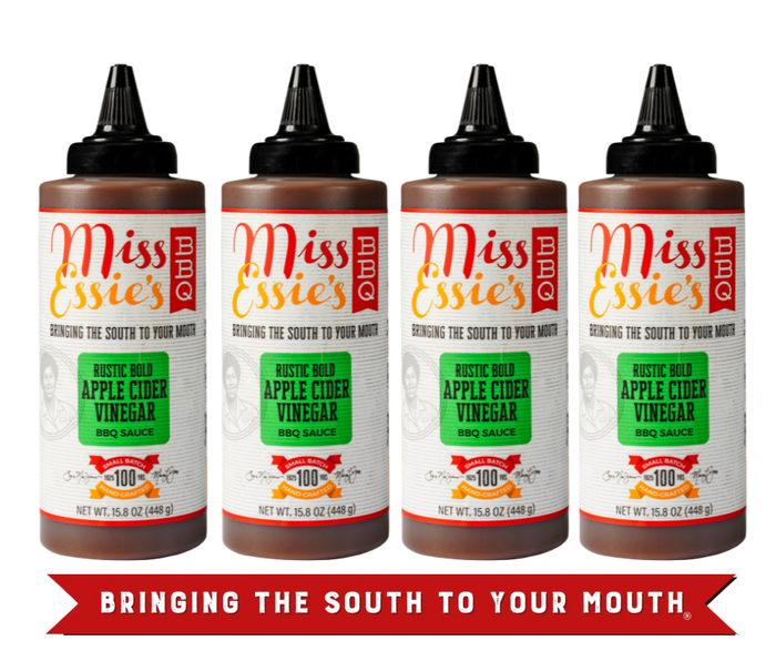 Miss Essie's Apple Cider Vinegar BBQ Sauce 4 Pack