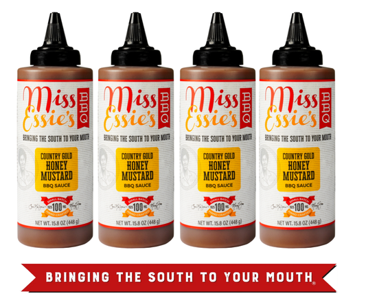 Miss Essie's Honey Mustard BBQ Sauce 4-Pack