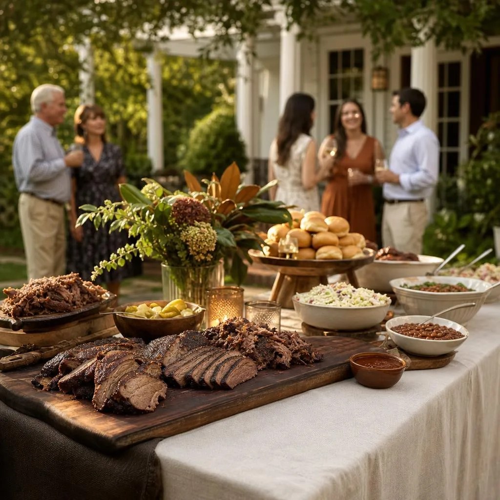 BBQ Catering Spread