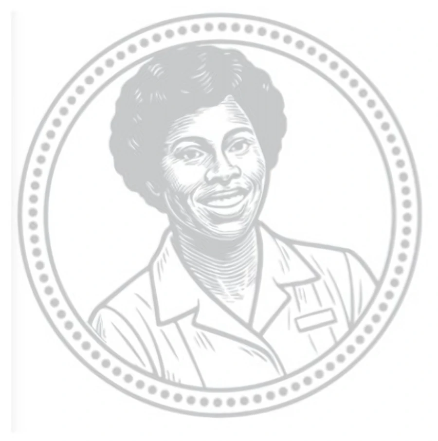 Official engraved portrait illustration of Miss Essie
